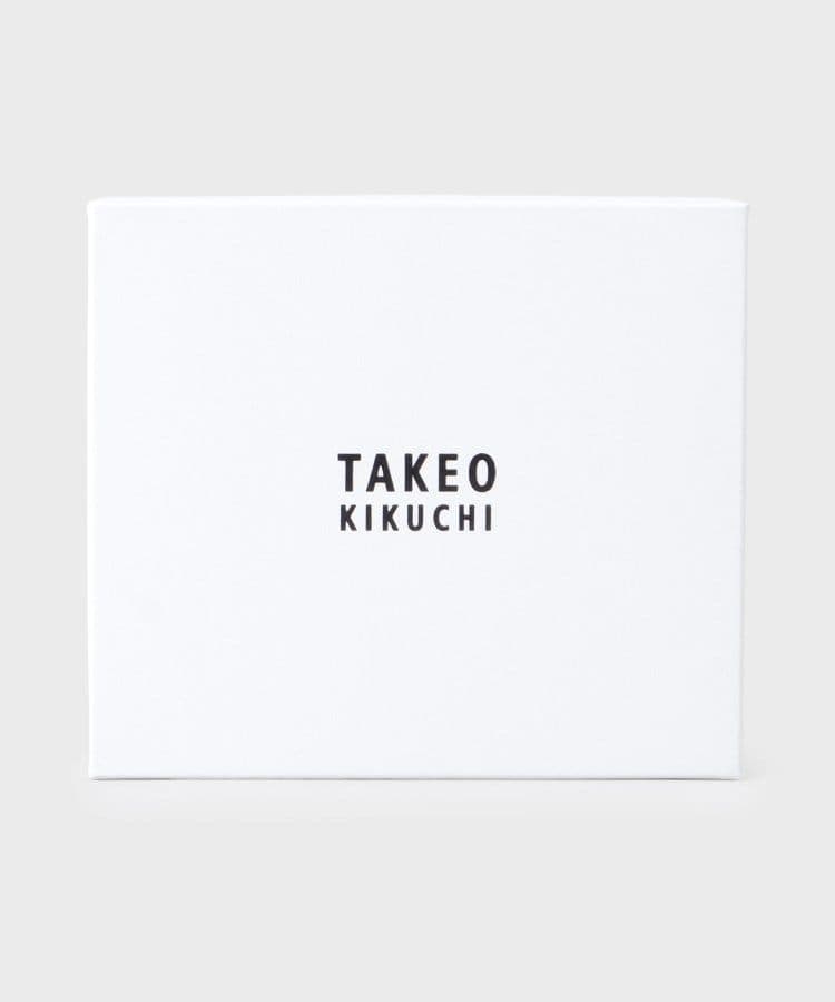 【TAKEO KIKUCHI ゴートスキン 2つ折り財布】