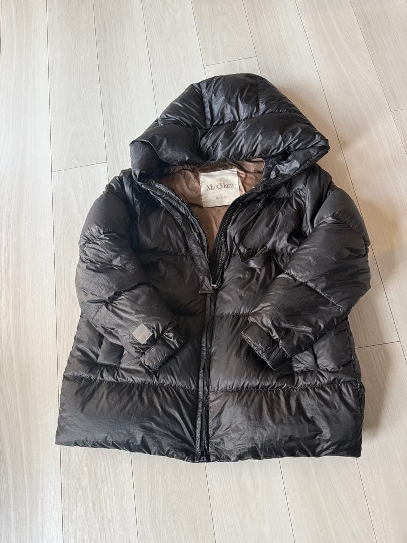 25AW MaxMara The Cube 黒 ダウンジャケット 36