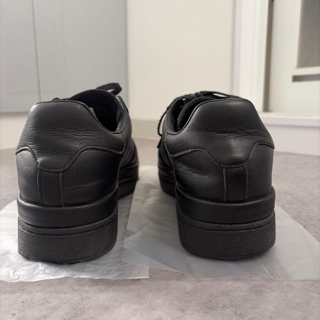 Y-3 HICHO ブラック レザー スニーカー 厚底