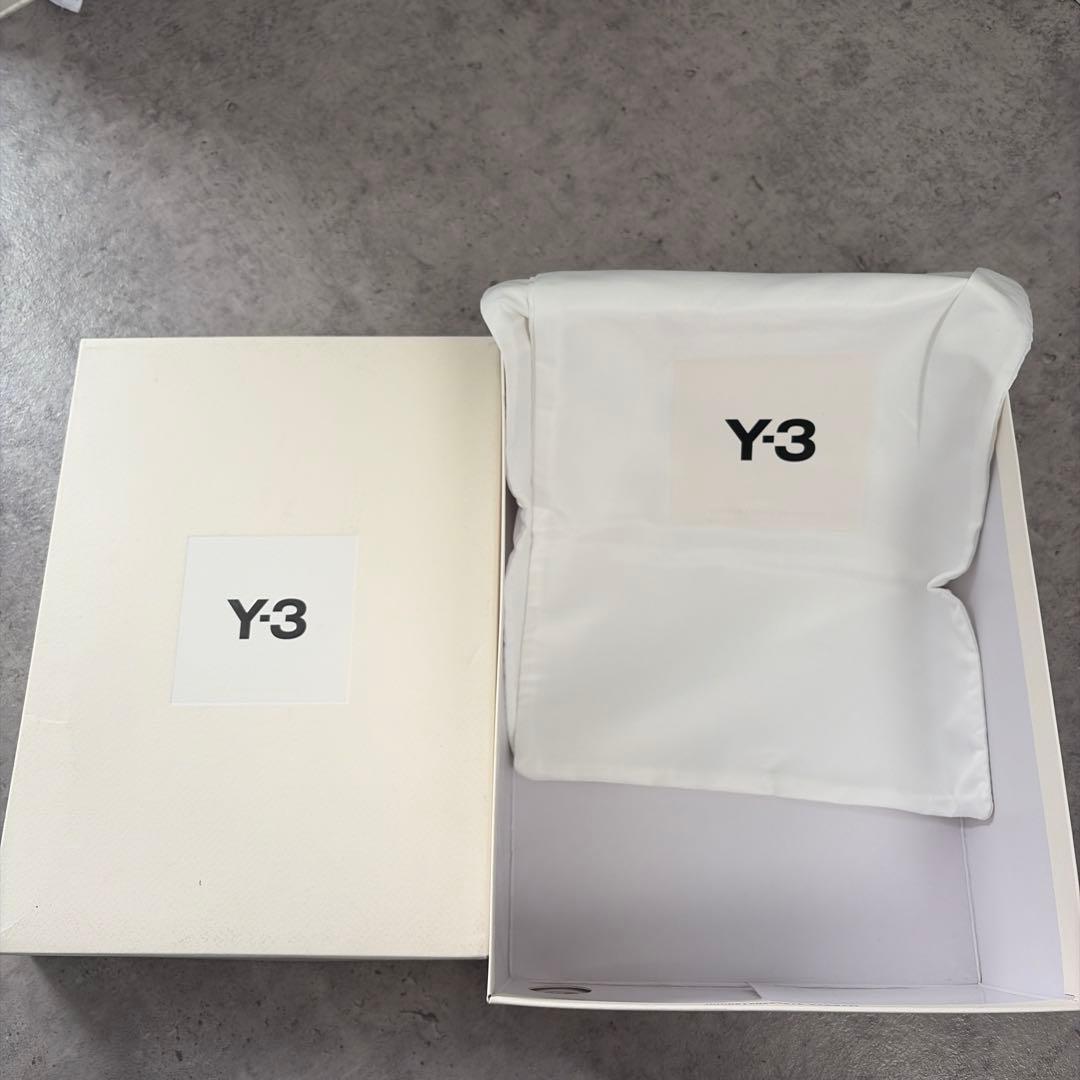 Y-3 HICHO ブラック レザー スニーカー 厚底