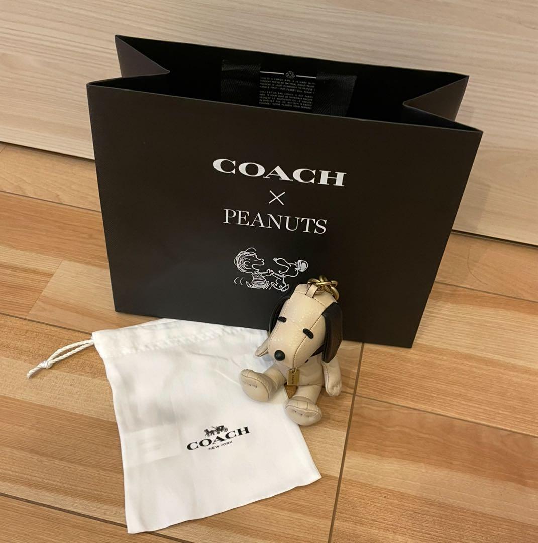 【COACH X PEANUTS】スヌーピー バッグ チャーム