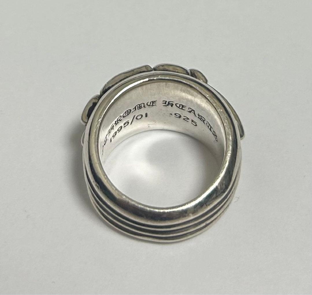 クロムハーツ　ダガーハートリング　18号　確実正規品