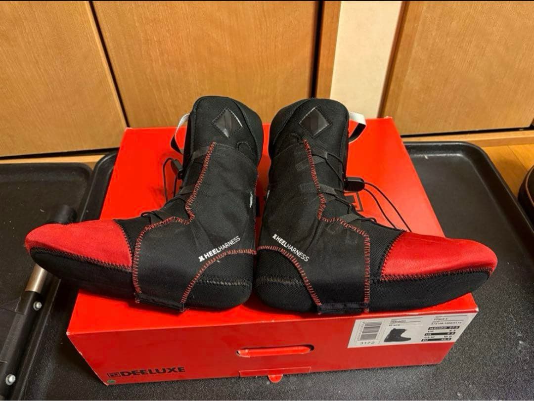 美品 DEELUXE DEEMON スノーボードブーツ ブラック 27.5センチ