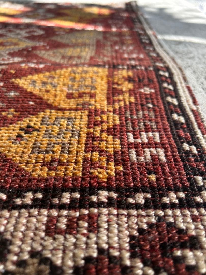 Earth color トルコ　ヴィンテージ　ラグ　トルコラグ　ウール