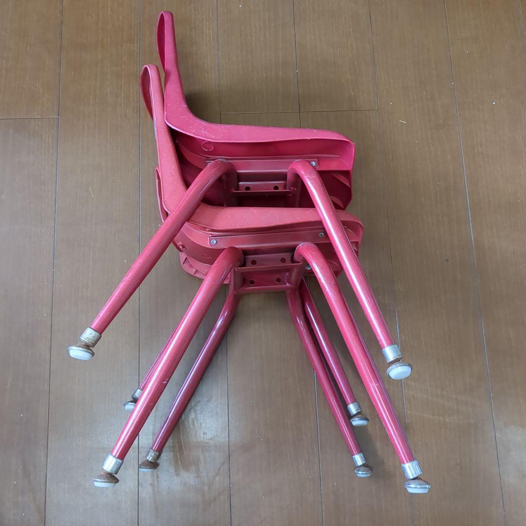 スタッキングチェア 2脚 メキシコ レトロ ポップ アンティーク ヴィンテージ