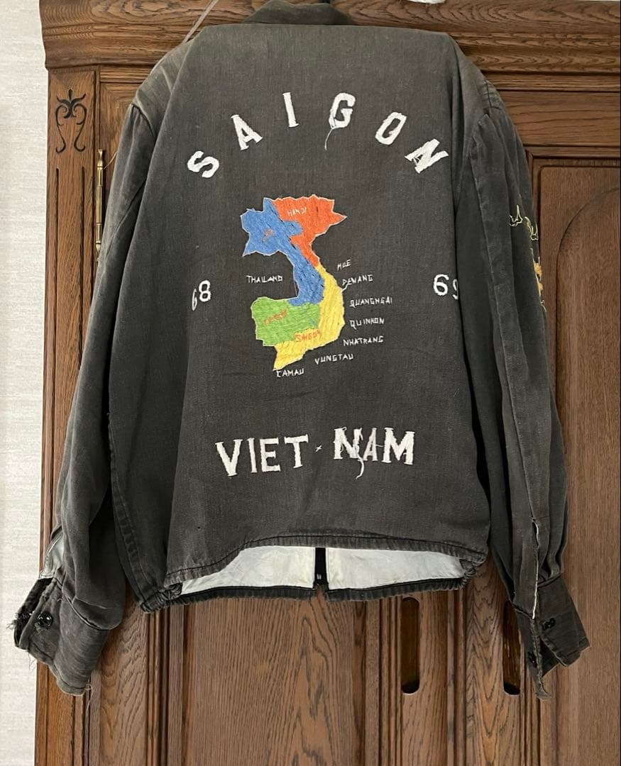 60s vintageベトジャン スーベニアジャケット
