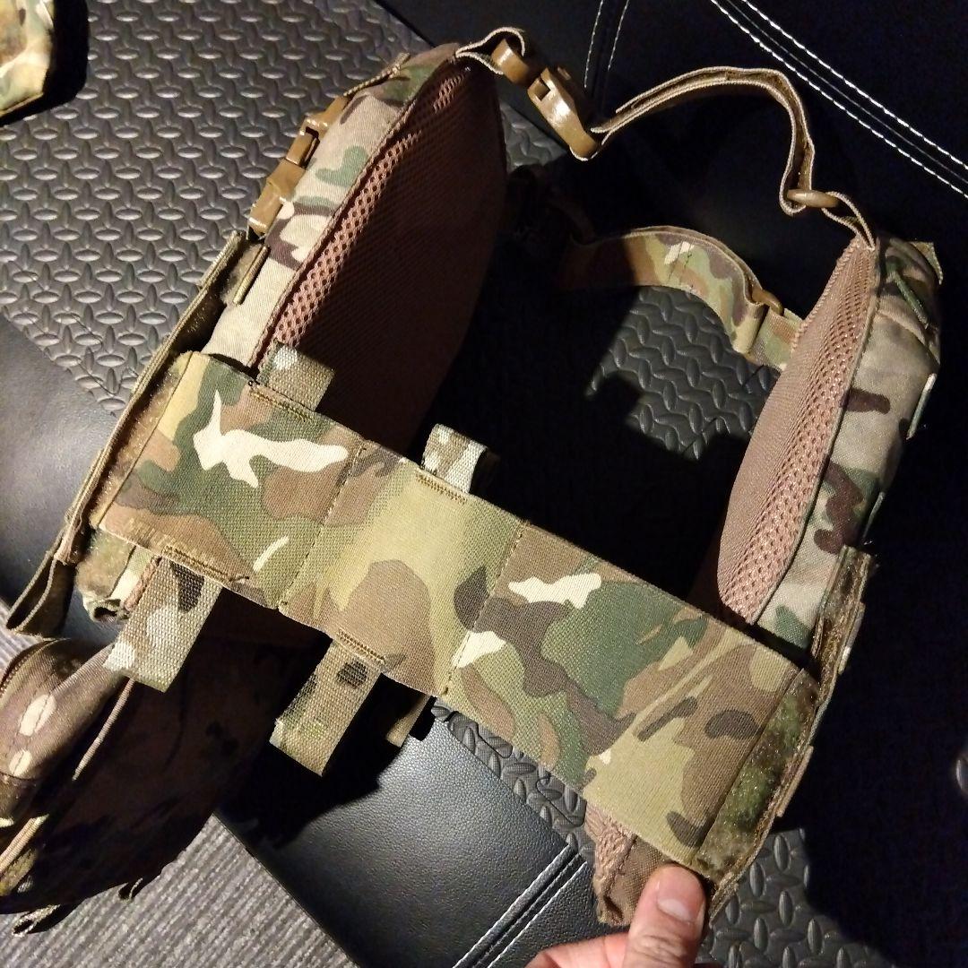 イェーガークラフトデザイン　ASPCⅡ プレートキャリアー マルチカム　改造品