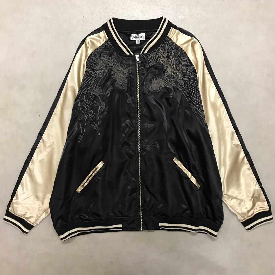 絡繰魂 スカジャン 鳳凰 5L