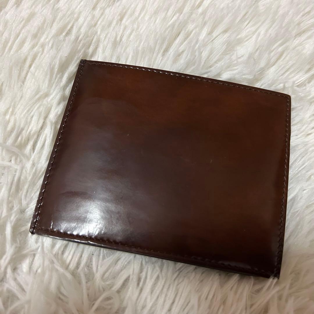 ⭐️極美品⭐️ダンヒル マネークリップ エナメル 二つ折り メンズ ブラウン
