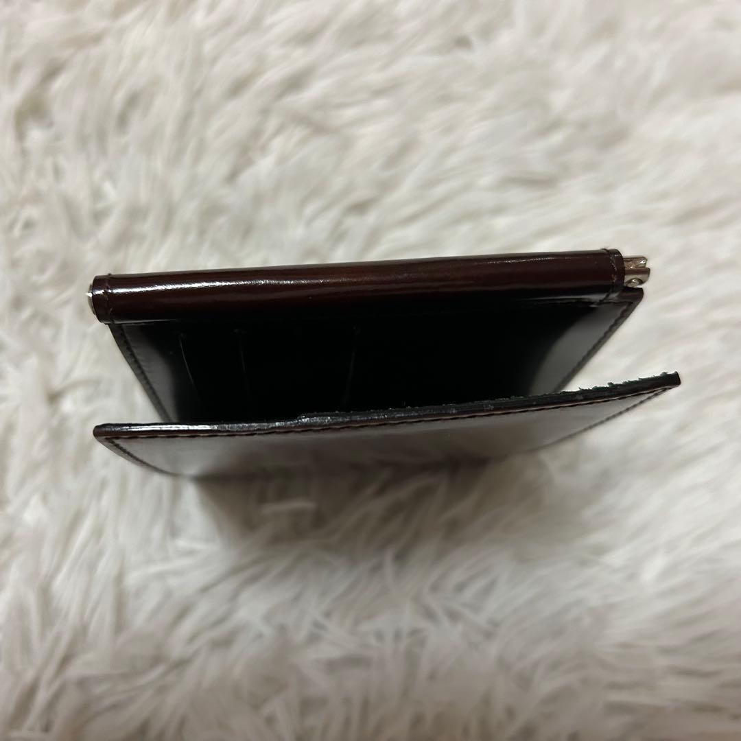 ⭐️極美品⭐️ダンヒル マネークリップ エナメル 二つ折り メンズ ブラウン