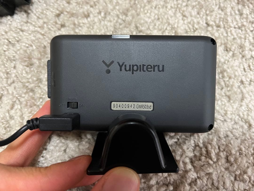ユピテル SUPERCAT レーダー探知機 GWR503sd＋OBD2コネクタ