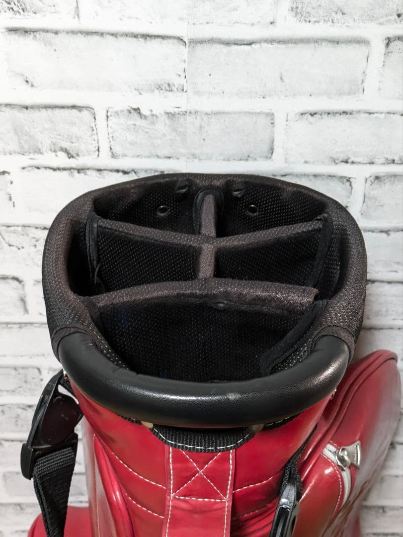 専用★ベルディング　キャディバック　スタンド式　レッド　赤