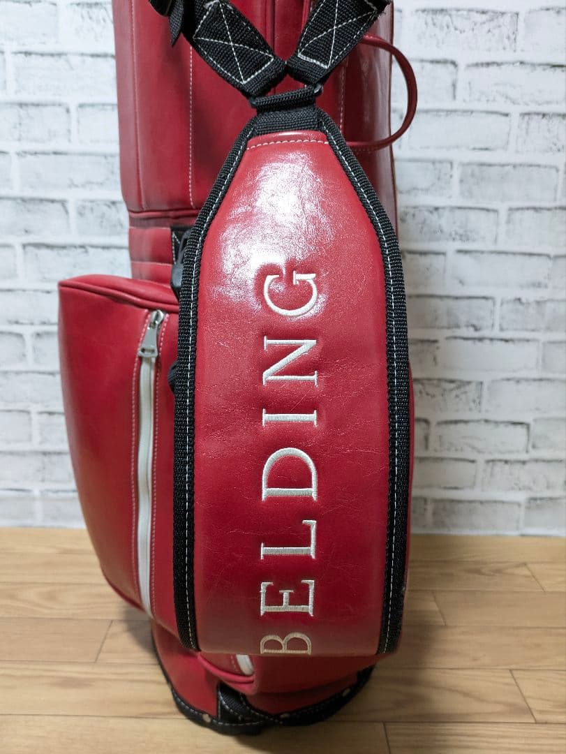 専用★ベルディング　キャディバック　スタンド式　レッド　赤