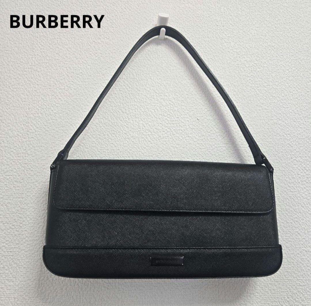 BURBERRY　 サフィアーノレザー　ワンショルダーバッグ　アクセサリーポーチ