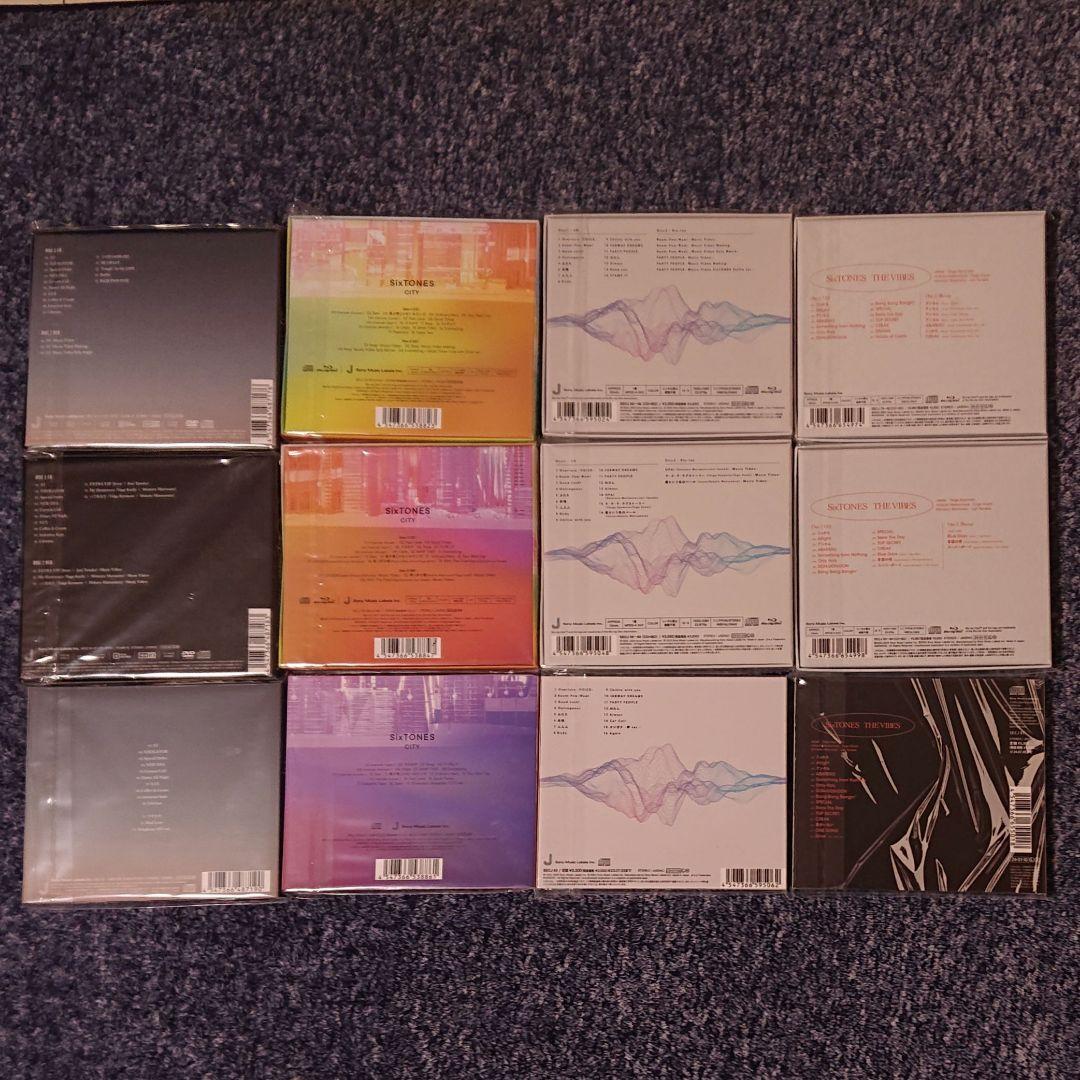 【CD】アルバム DVD Blu-ray セット 外袋有り（SixTONES）