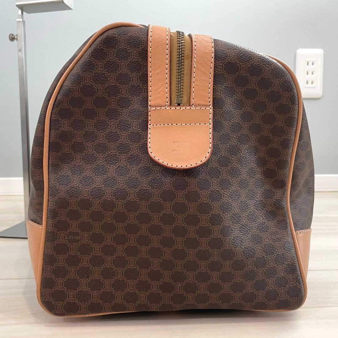 CELINE マカダム トリオンフ ボストンバッグ
