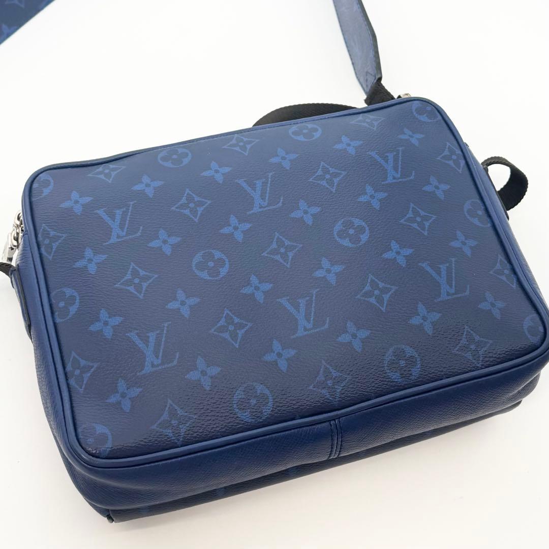 極美品鑑定済み✨ルイヴィトン タイガラマ メッセンジャーPM ショルダーバッグ青