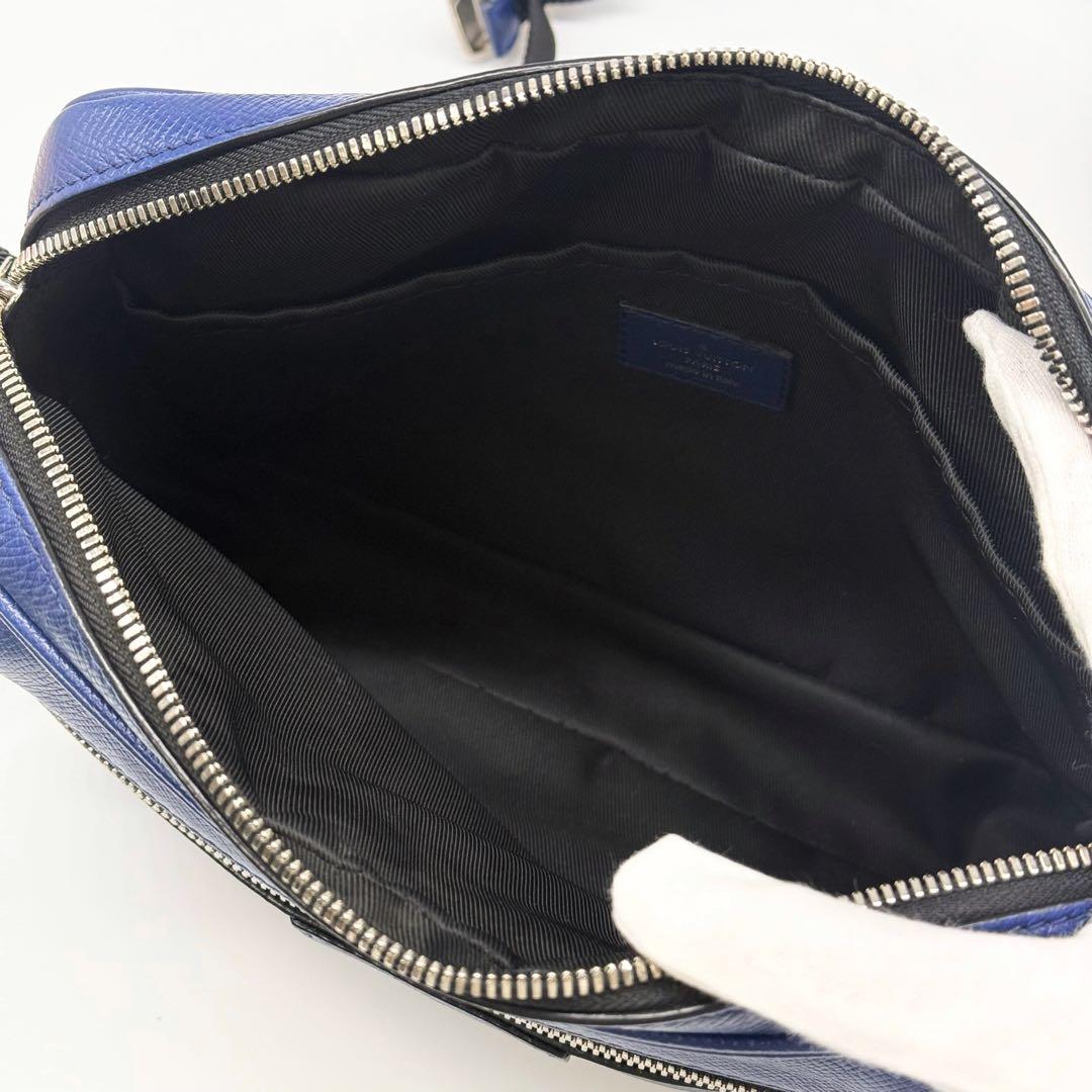 極美品鑑定済み✨ルイヴィトン タイガラマ メッセンジャーPM ショルダーバッグ青