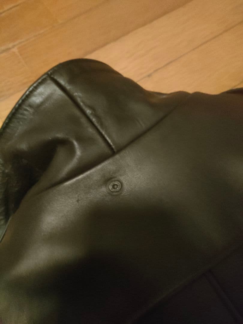 新品同様（若干の訳あり）　schott　ポリスマン　レザージャケット　激レア