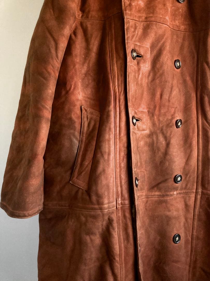 ジャケット・アウター 50s Unknown Euro Military Sheepskin Coat