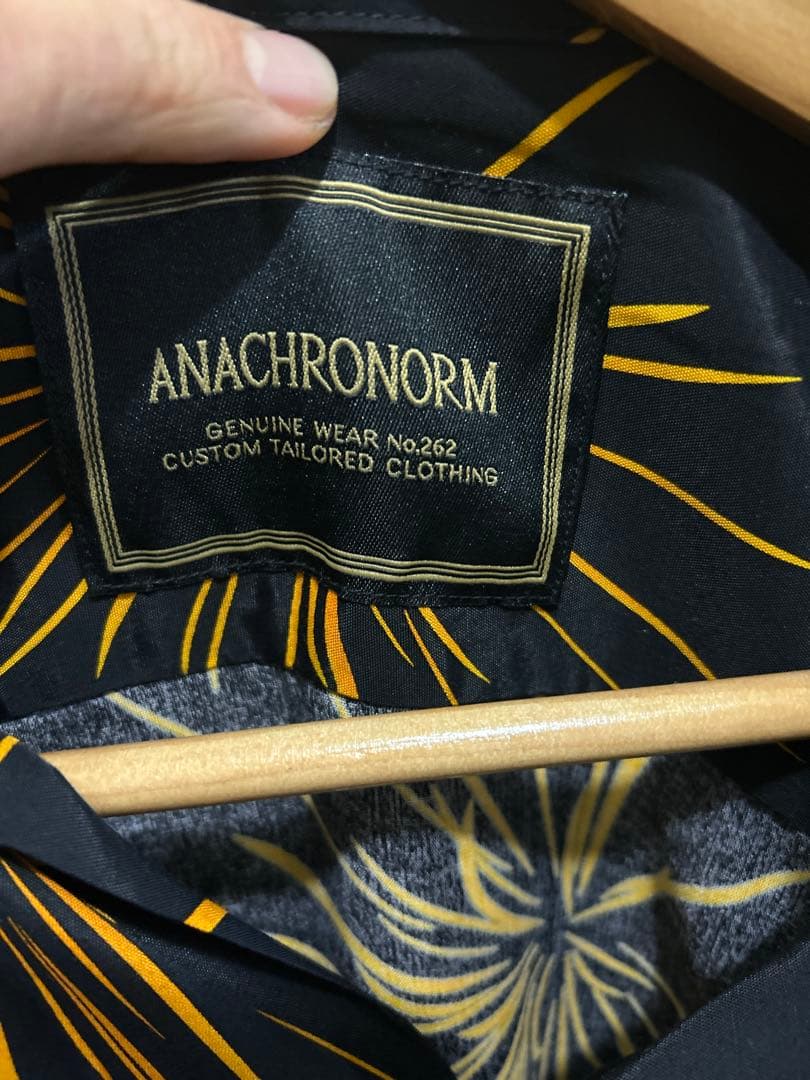ANACHRONORM 花柄 長袖シャツ