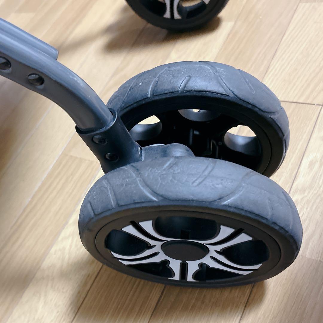 KATOJI 2人乗りベビーカー ネイビー 2人でゴー