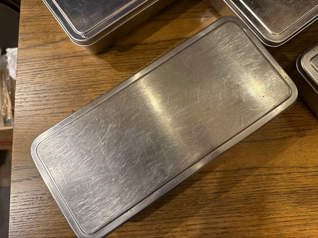 【中古美品】飲食店 ステンレス製 バット 大小13点セット 薬味入れ 調味料入れ