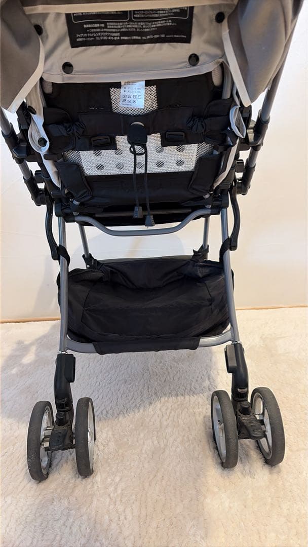 Aprica ラクーナビッテ クッション レザー 両対面 ベビーカー A型