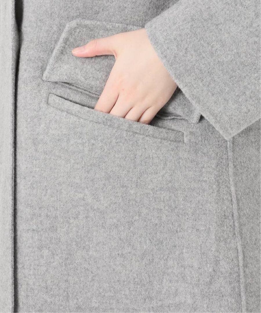 IENA イエナ 新品タグ付き モッサーダブルフェイスVネックコート 36