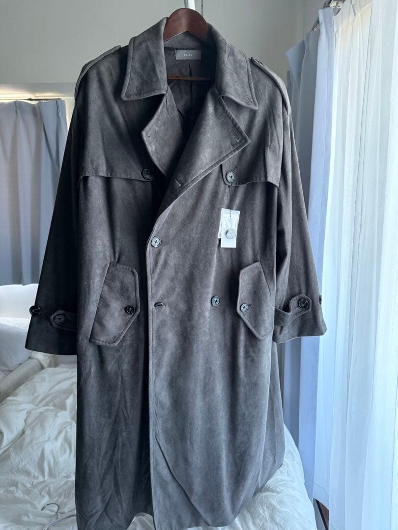 【CLEL】ダブルテックフェード トレンチコート