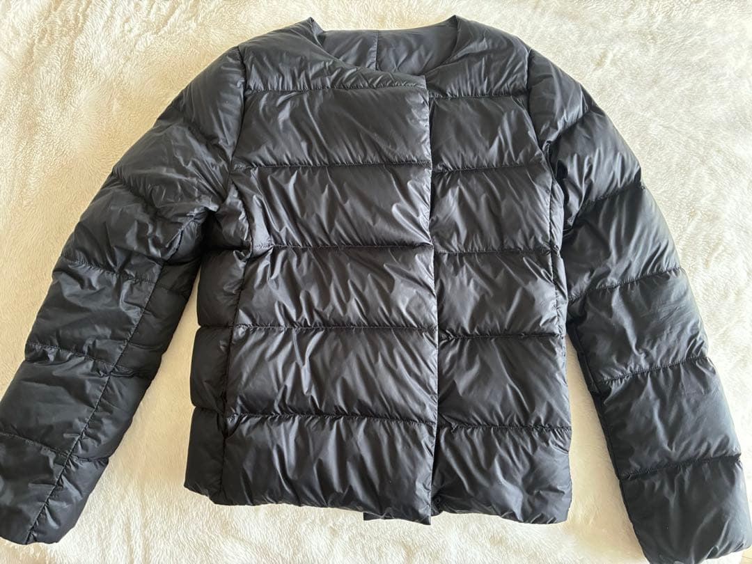 PYRENEX CANNES ブラック ダウンジャケット JP 40