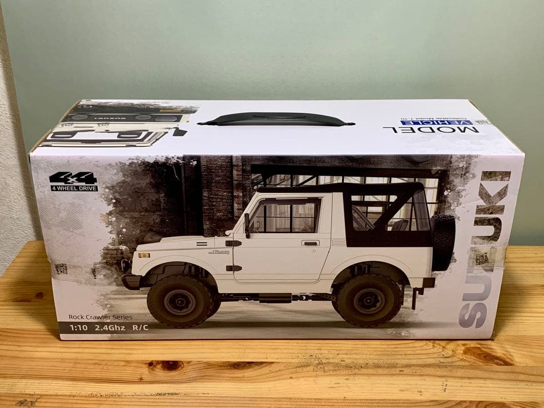 K*N様 LED ドライバー付属 WPL Suzuki Jimny ホワイト ラ