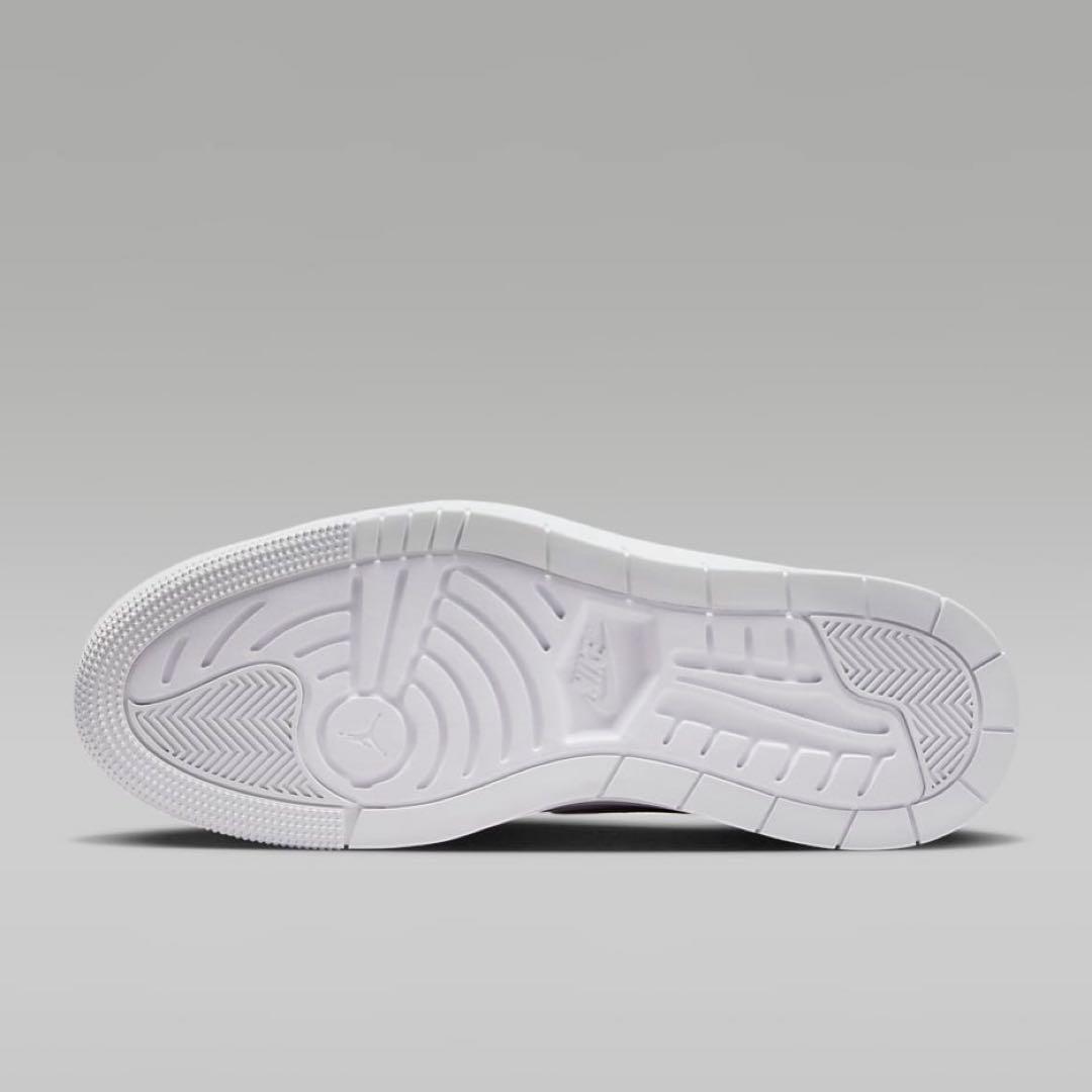 【新品23.5cm】NIKE｜エアジョーダン１｜ホワイト/ボルドー 厚底