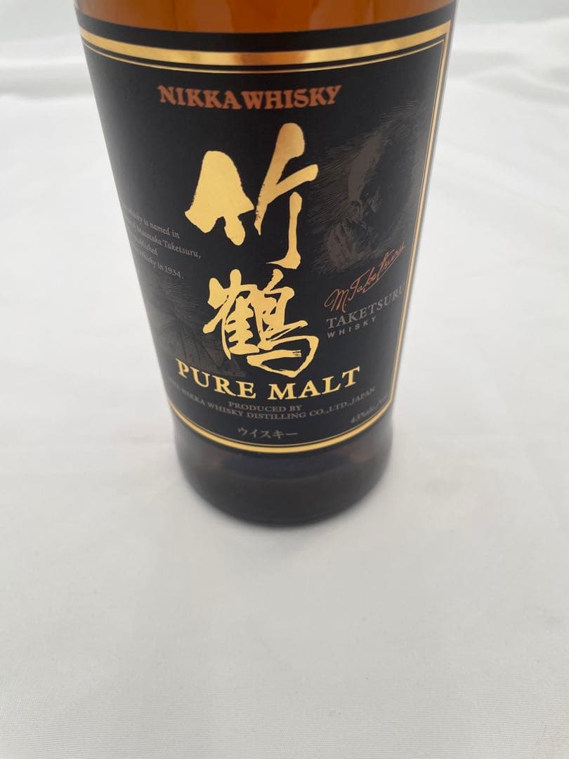 竹鶴旧黒ラベル 竹鶴700ml ピュアモルト 箱無し 終売品