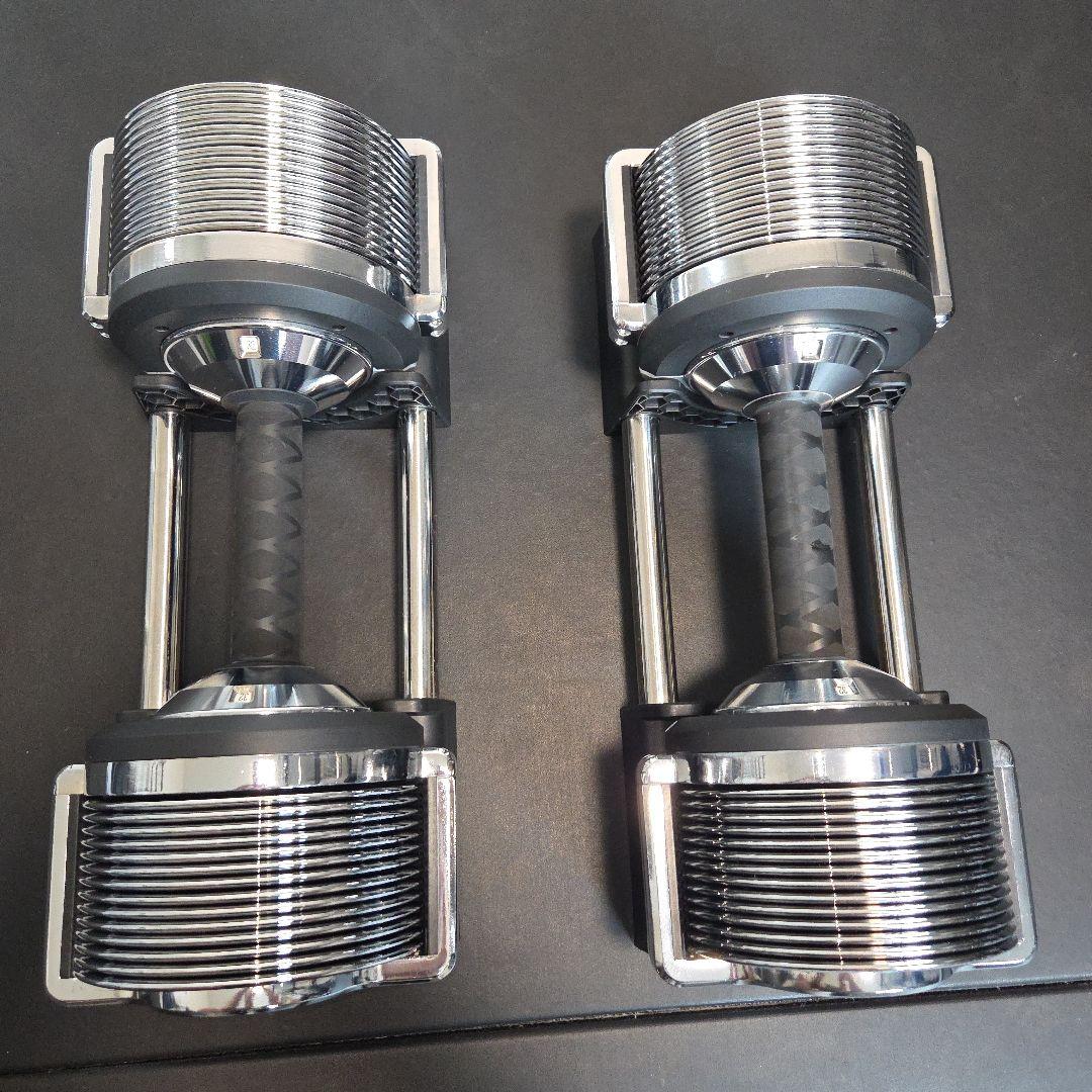 引き取り限定　可変式ダンベル３２キロ　１キロ刻み