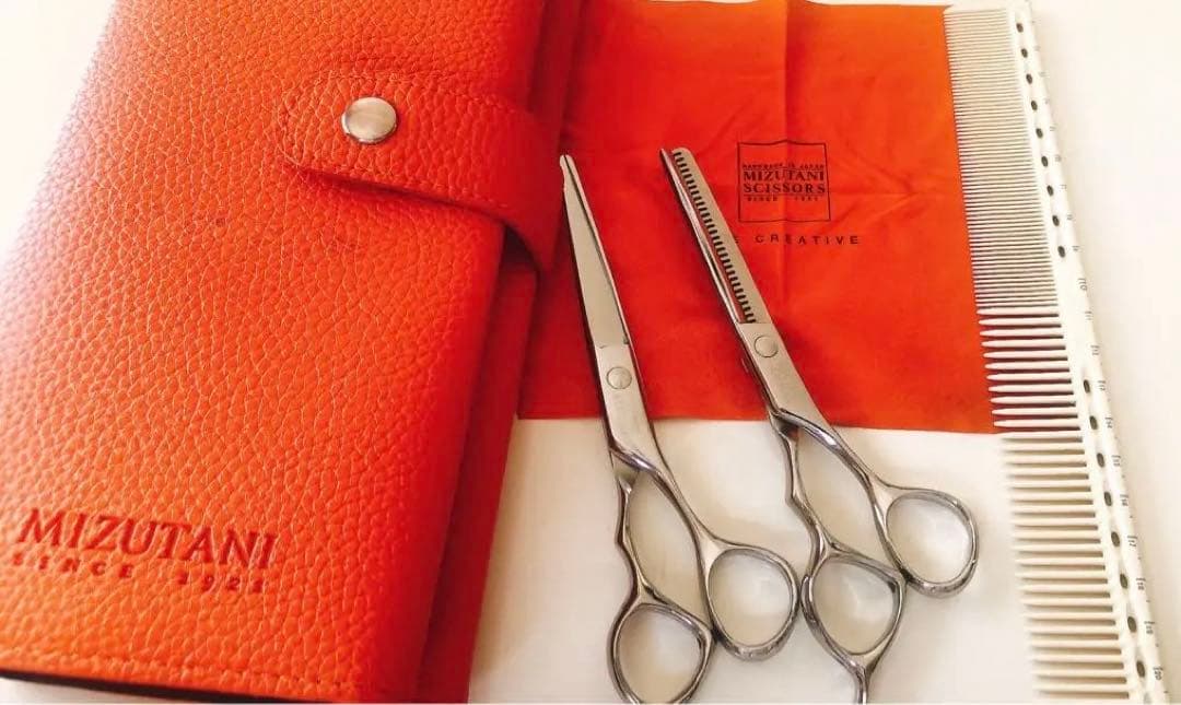 【未使用】正規 MIZUTANI SCISSORS ミズタニシザーズ 美容理容師