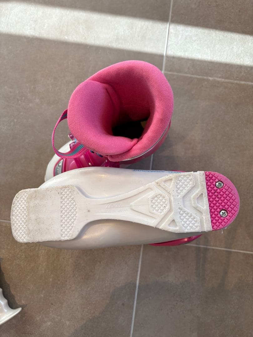 Hanson 子供用スキーセット 板120cm 靴21〜22cm