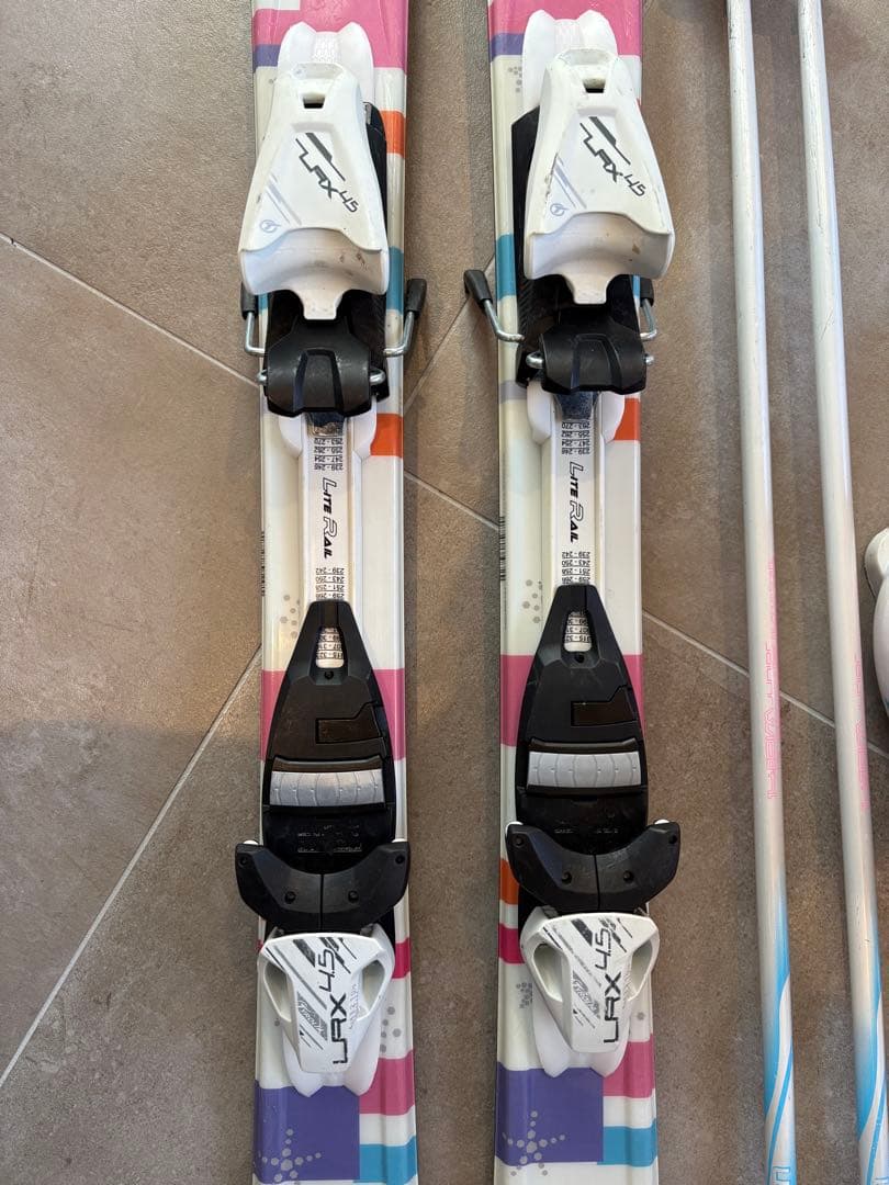 Hanson 子供用スキーセット 板120cm 靴21〜22cm