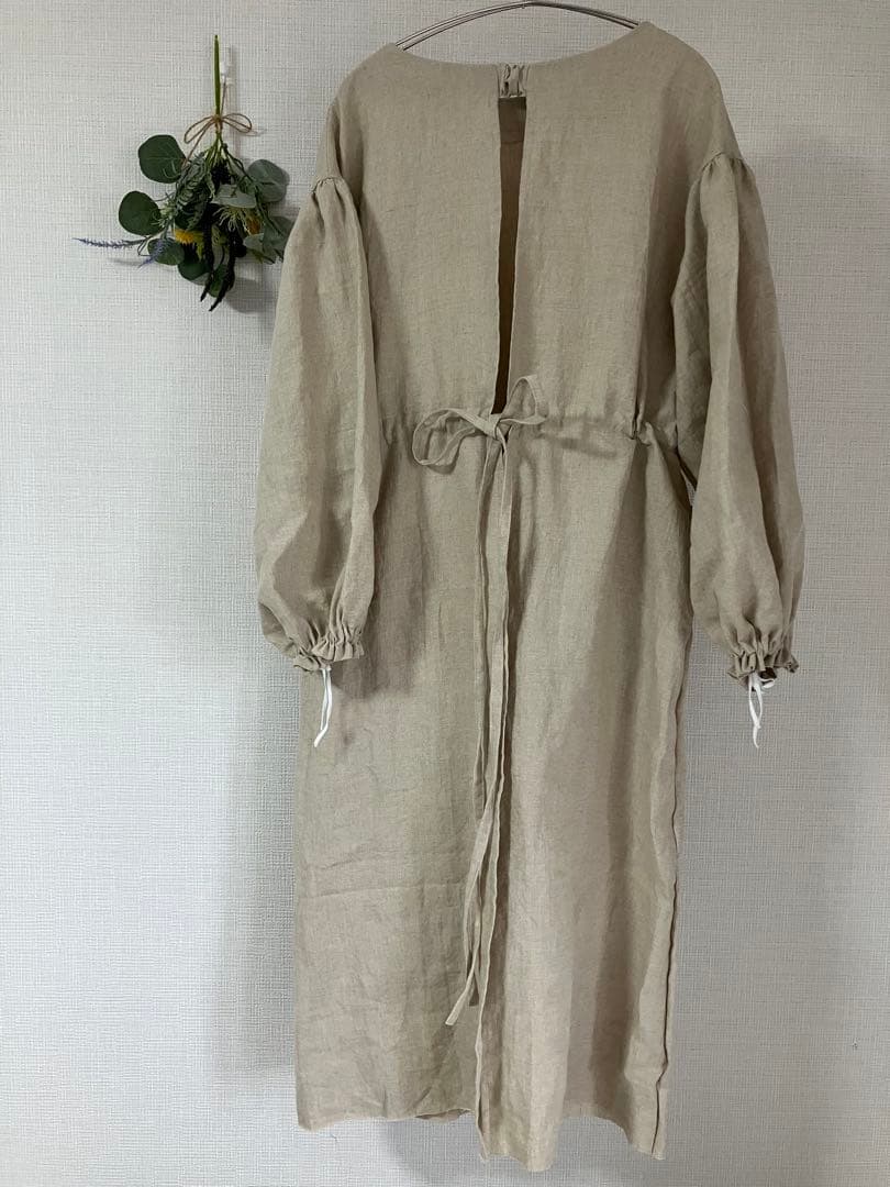 長袖　割烹着　エプロン　38