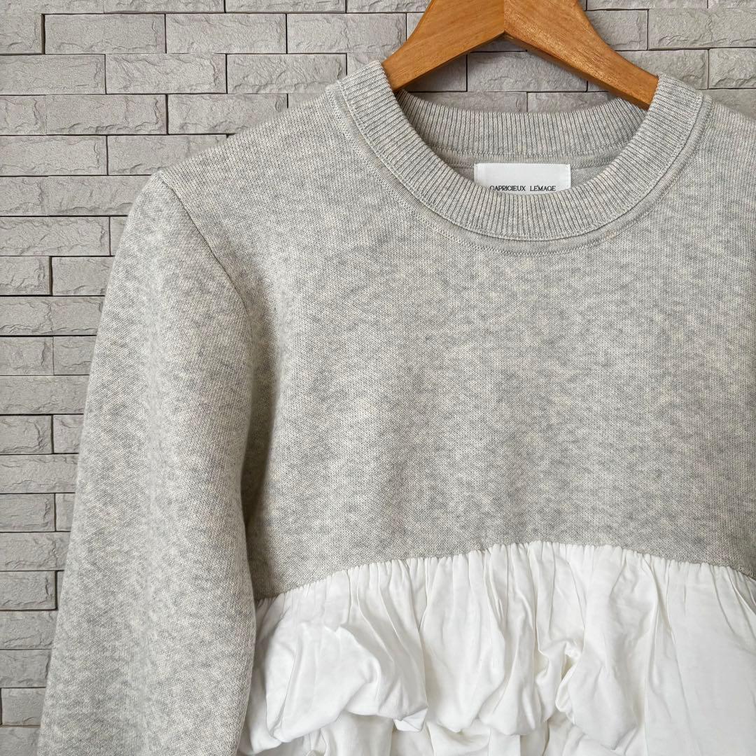 【新品】CAPRICIEUX LE'MAGE バルーンティアードプルオーバー