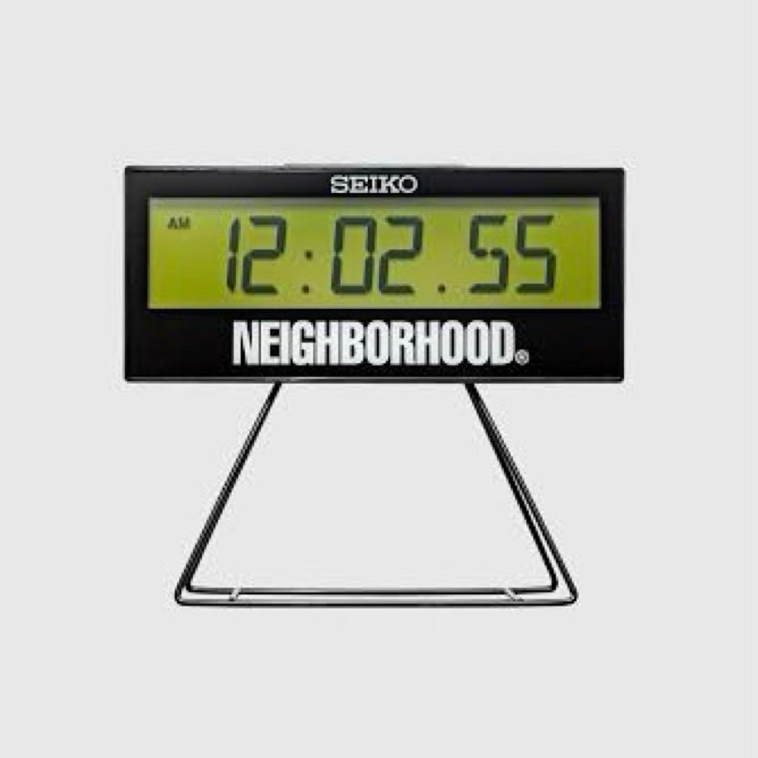 NEIGHBORHOOD × SEIKO 置き時計 ネイバーフッド