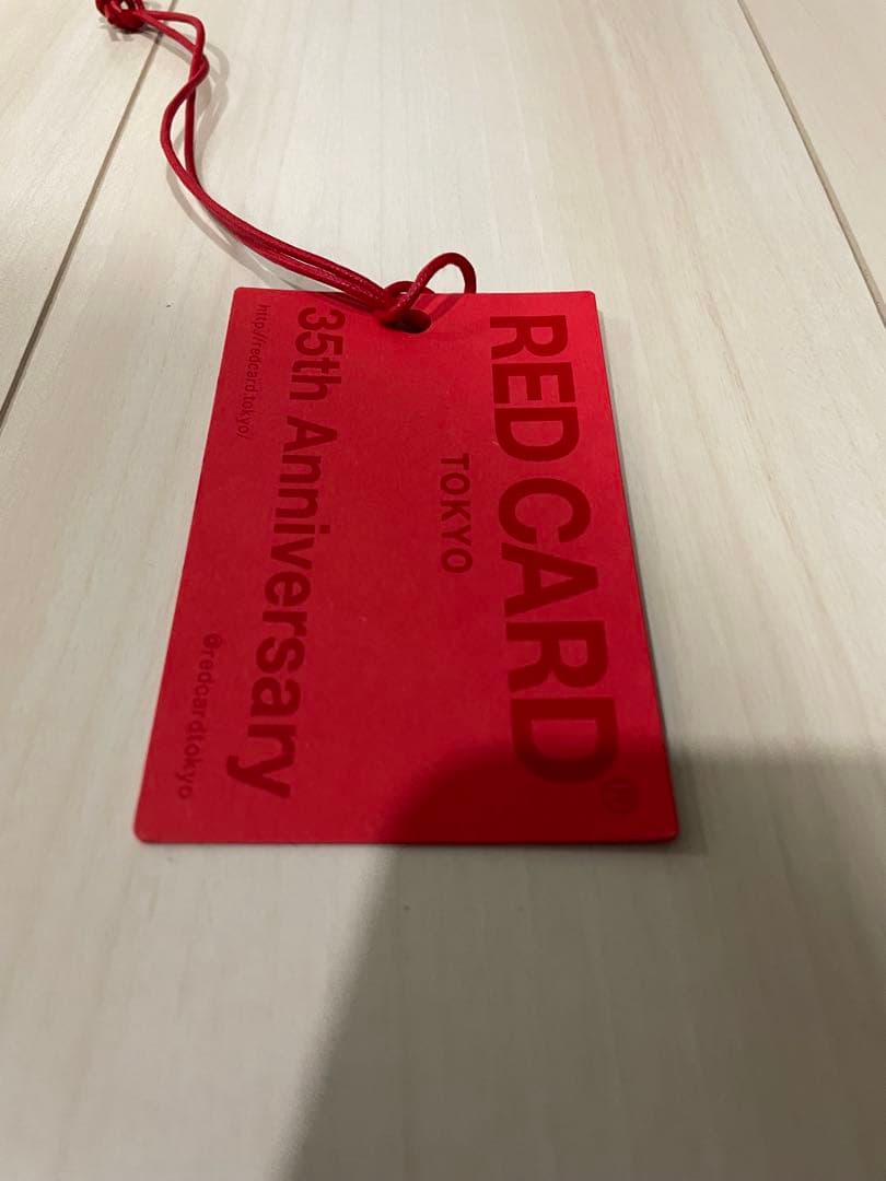 【RED CARD 】定価25,300 35th Anniv. Wide 22