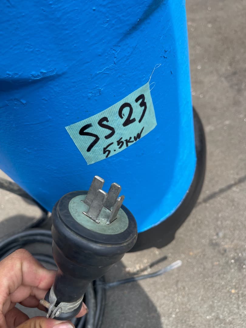 工事排水用水中ポンプ　KRS-65.5