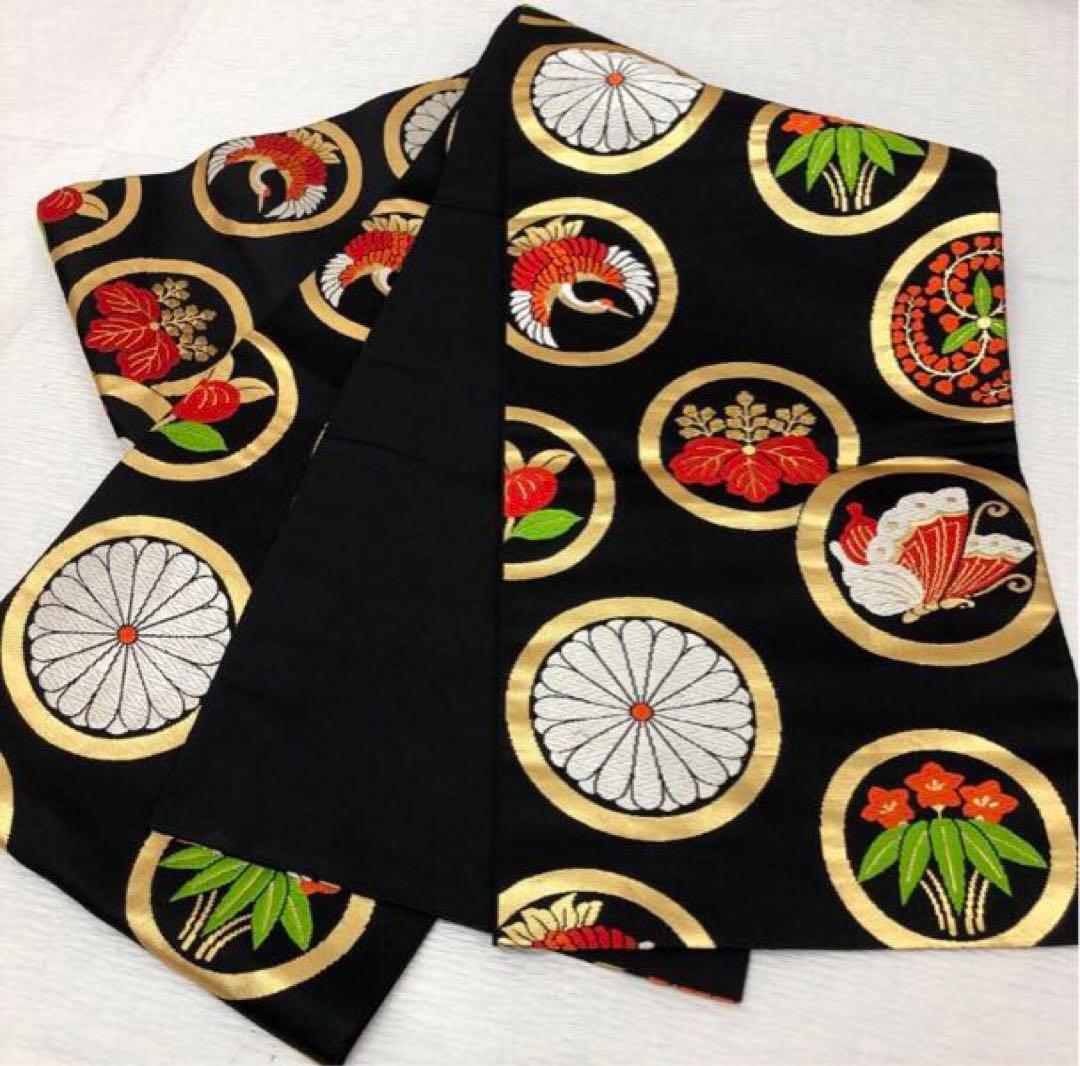 七五三　女の子　7歳　花夢二ブランド 着物　帯　小物　セット　四つ身