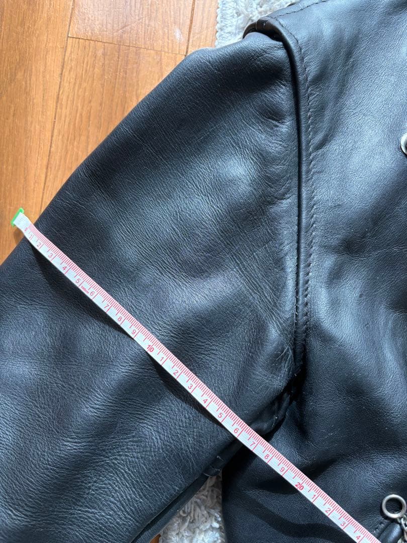 最終値下げカスタム Schott 618 ダブルライダースジャケット 34