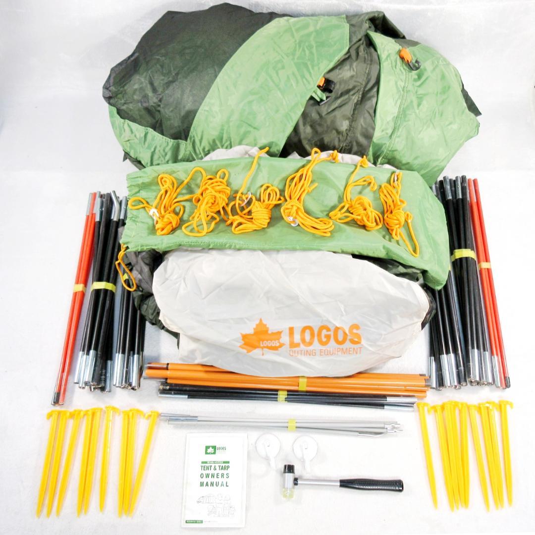 ✨大型 4.55×3m/車と接続可✨ ロゴス neosPANEL ドゥーブル L