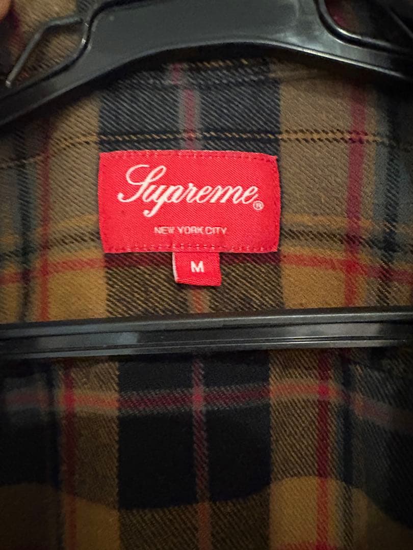 トップス supreme Plaid Flannel Shirt