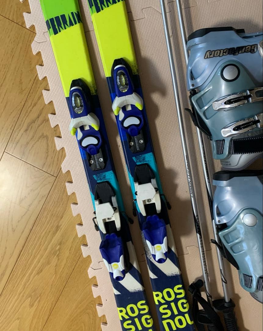 Rossignol スキー 3点セット140cm ブーツ24〜24.5センチ
