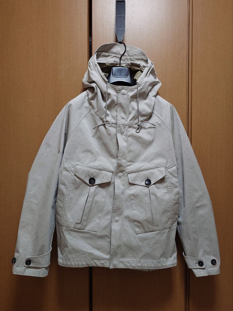 未使用 Ten c テンシー TEMPEST ANORAK 48 BEIGE
