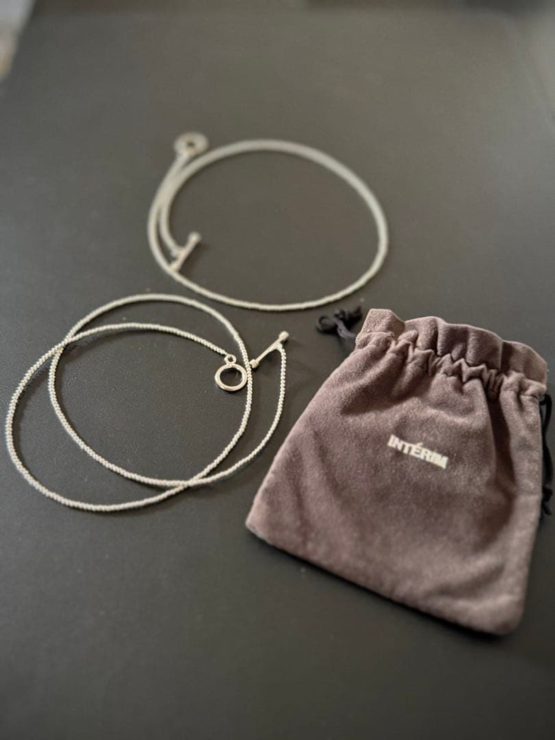 アクセサリー INTERIM TAXCO SILVER PAIR NECKLACE